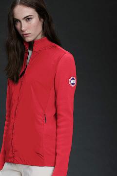 Ropa Canada Goose Mujer México - WindBridge Suéteres Rojos LS8176924